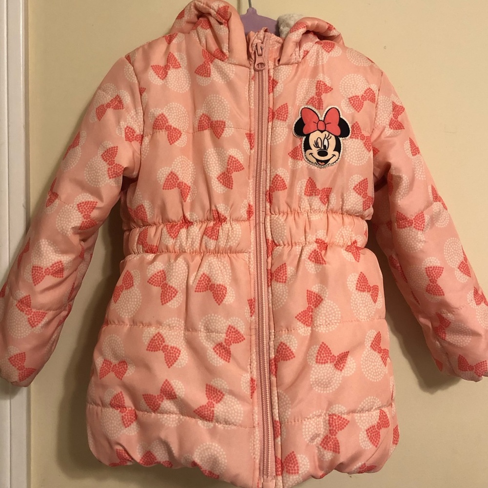 Minnie Mouse winter coat size 3t
